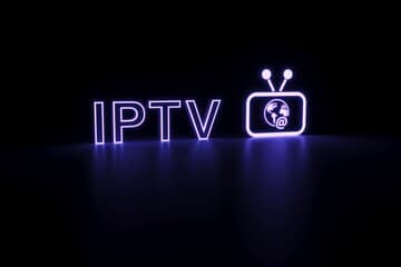 Smart TV com aplicativo IPTV instalado
